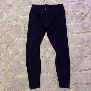 Black Wunder Under Lululemon Leggings